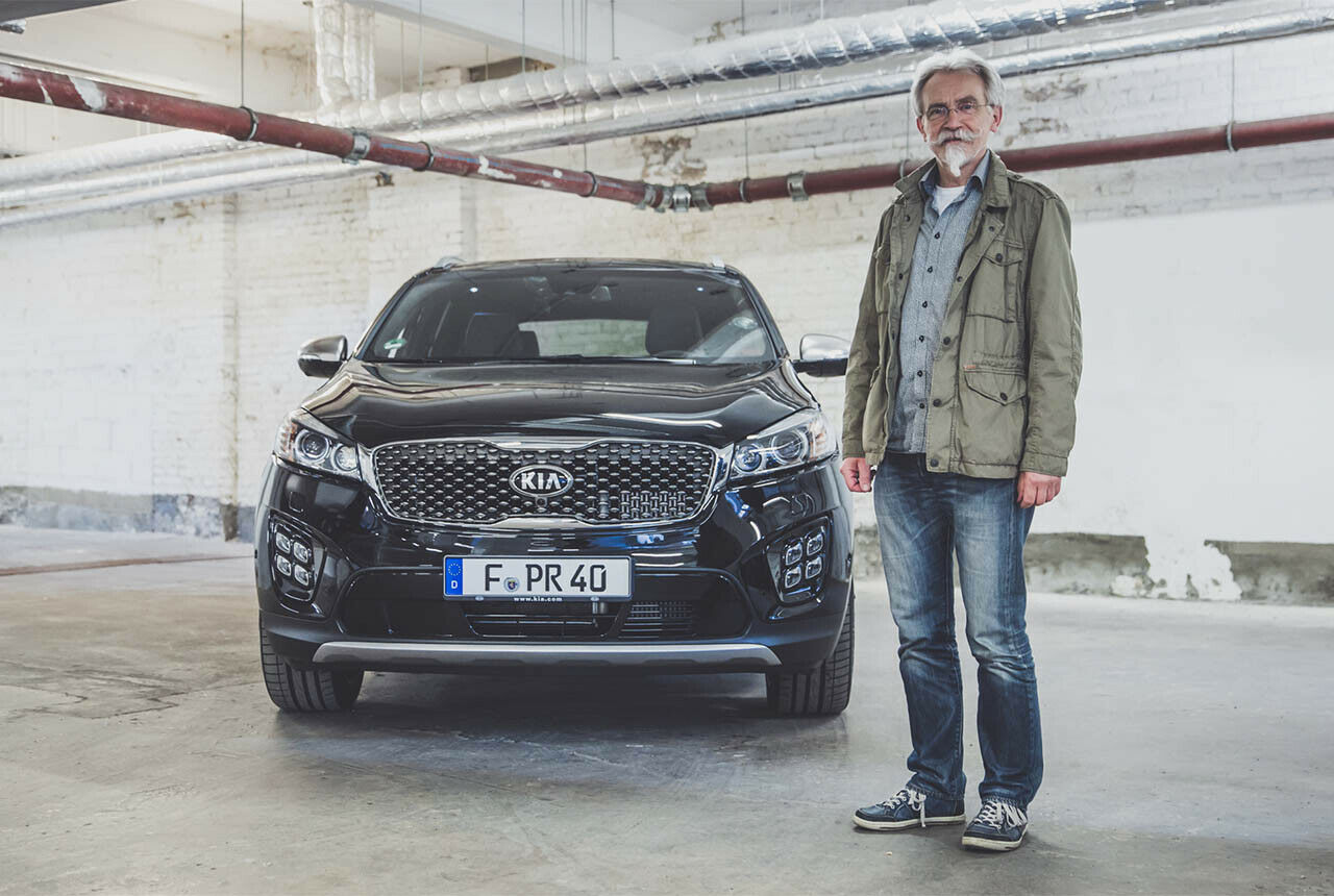 Wolfgang fährt auch andere Autos als solche aus deutscher Produktion