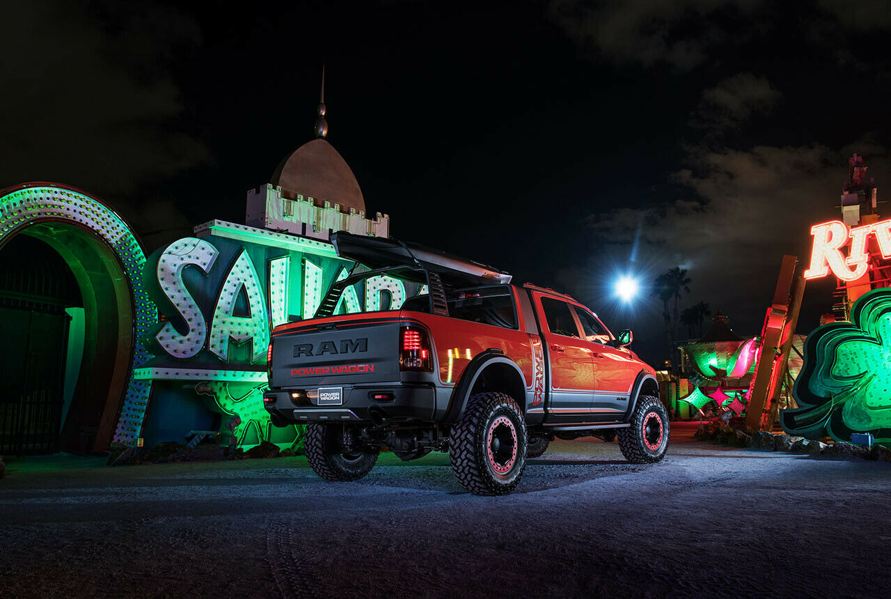 Einige Zubehörteile, die am Ram Power Wagon zu sehen sind, werden es sicher ins Serienprogramm von Mopar schaffen