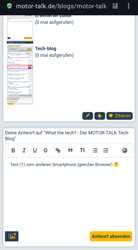 Test 1 erscheint nicht!