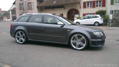 RS6-Felgen 9.5x20 ET 36 mit 255/30 R20
