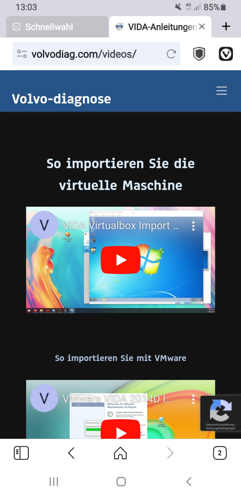 Wie bringt man VIDA superleicht zum Laufen