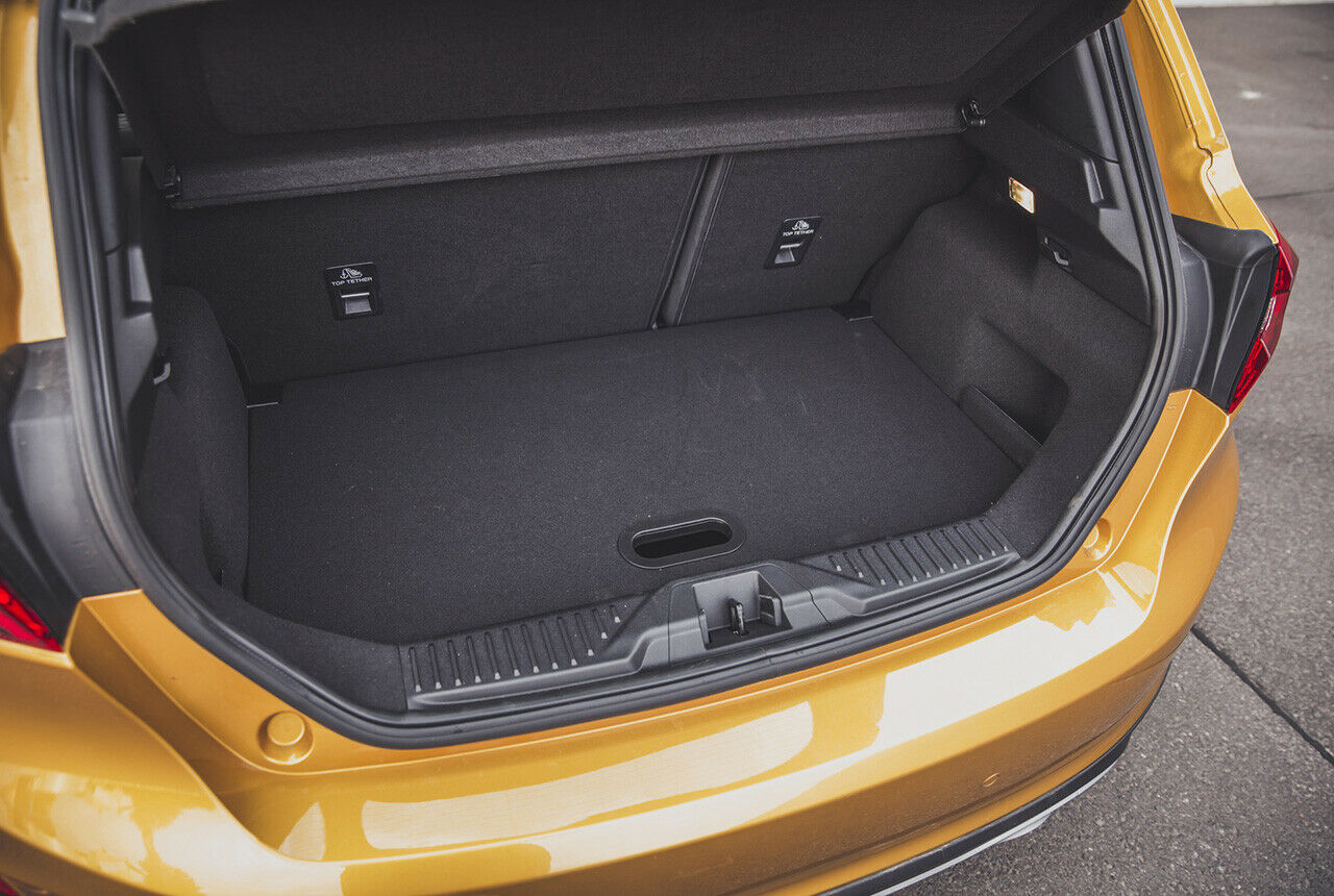 Ford Fiesta Active: Der Kofferraum gehört zu den kleineren in der Kleinwagenklasse