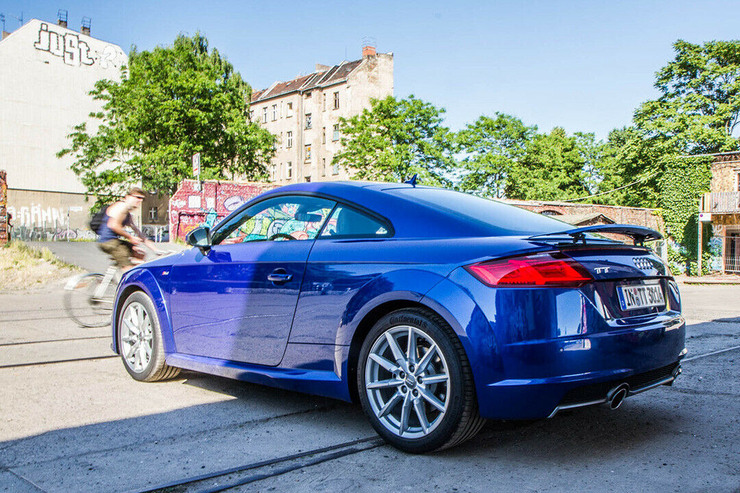 Das Doppelkupplungsgetriebe in unserem Audi TT kostet 2.150 Euro Aufpreis