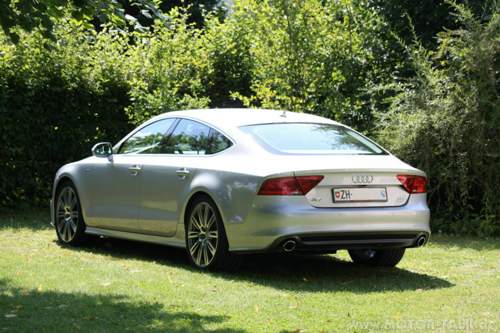 Audi A7 Heckansicht 1