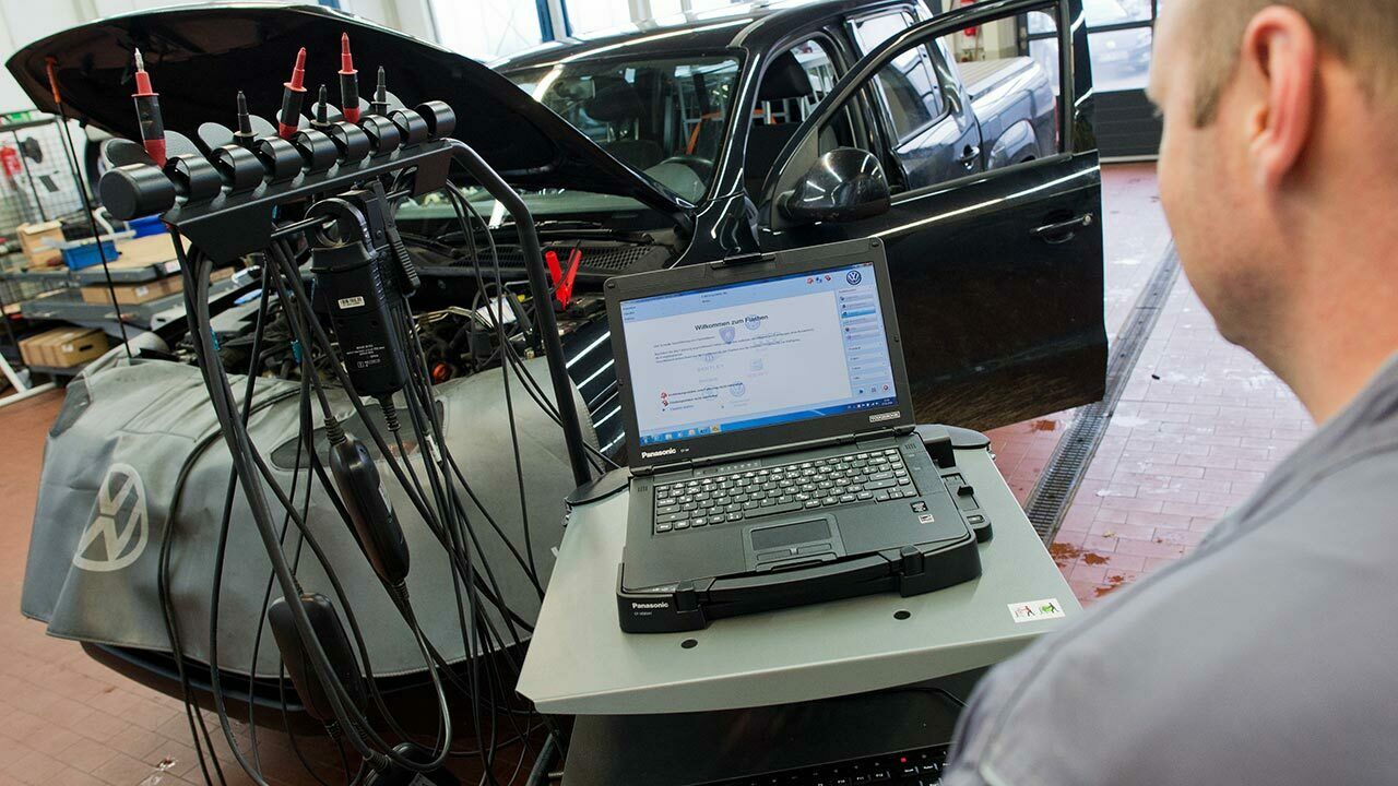 Die ersten VW Amarok mit 2,0-Liter-Diesel haben schon ein Softwareupdate erhalten