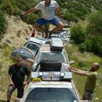 Team 88 in einem Canyon in der Türkei