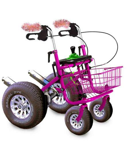 Pimp-rollator