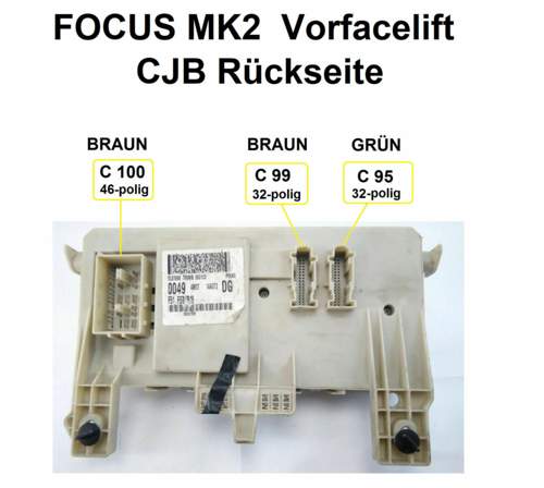 Stecker CJB Rückseite
