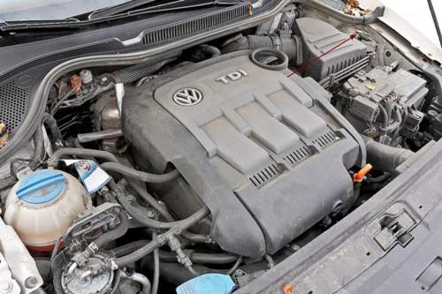 Motorraum Polo 6R TDI