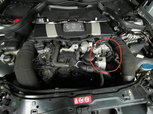 Motorblock M272 vorne