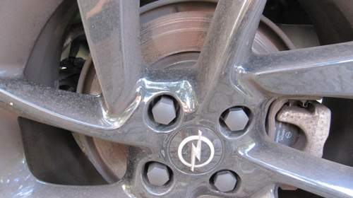 Bremsscheibe Hinterradachse links