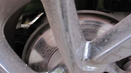 Bremsscheibe Hinterradachse links