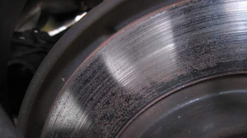 Bremsscheibe Hinterradachse links