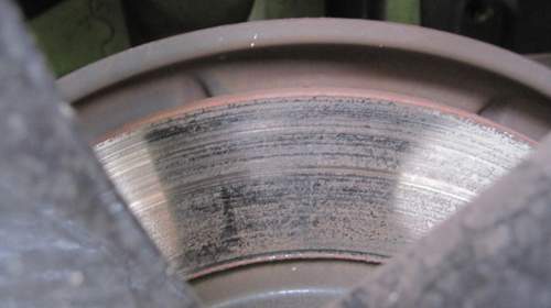 Bremsscheibe Hinterradachse links