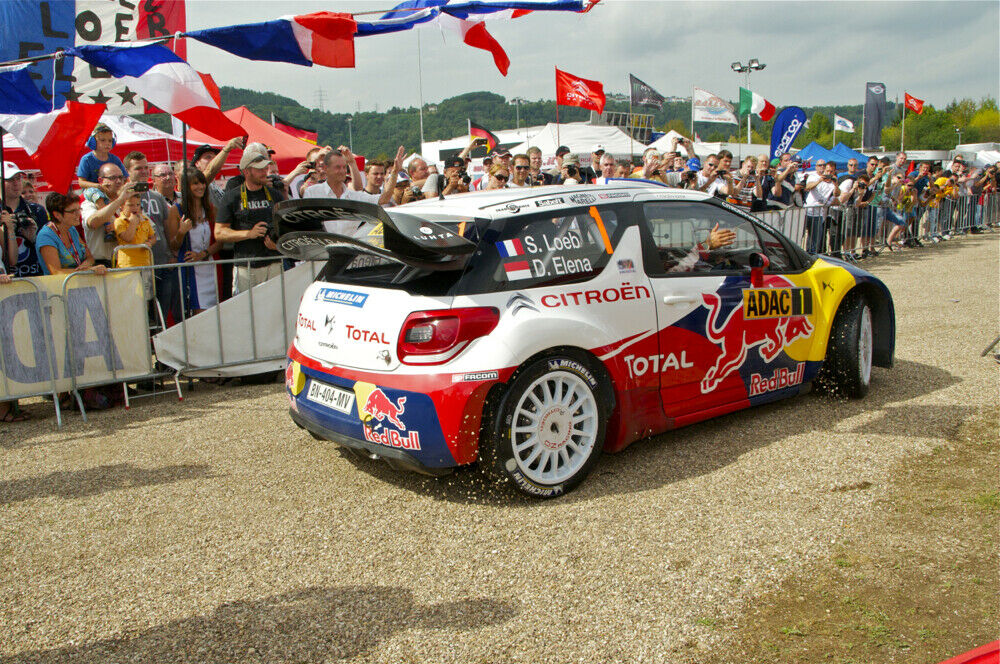 Von hinten sieht man den Champion meist