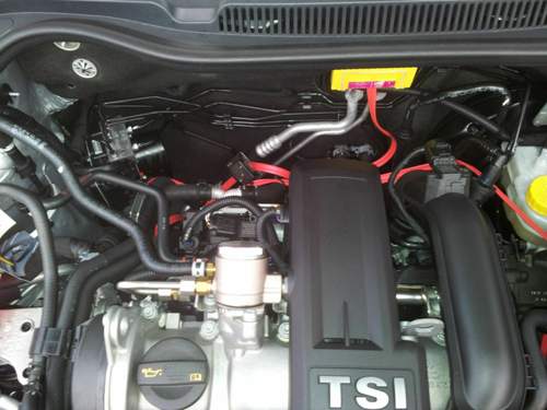 Motorraum VW Polo 1.2 TSI