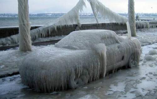 Frozen-car