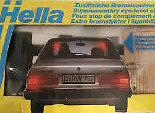 Hochgesetzte Bremsleuchten Hella