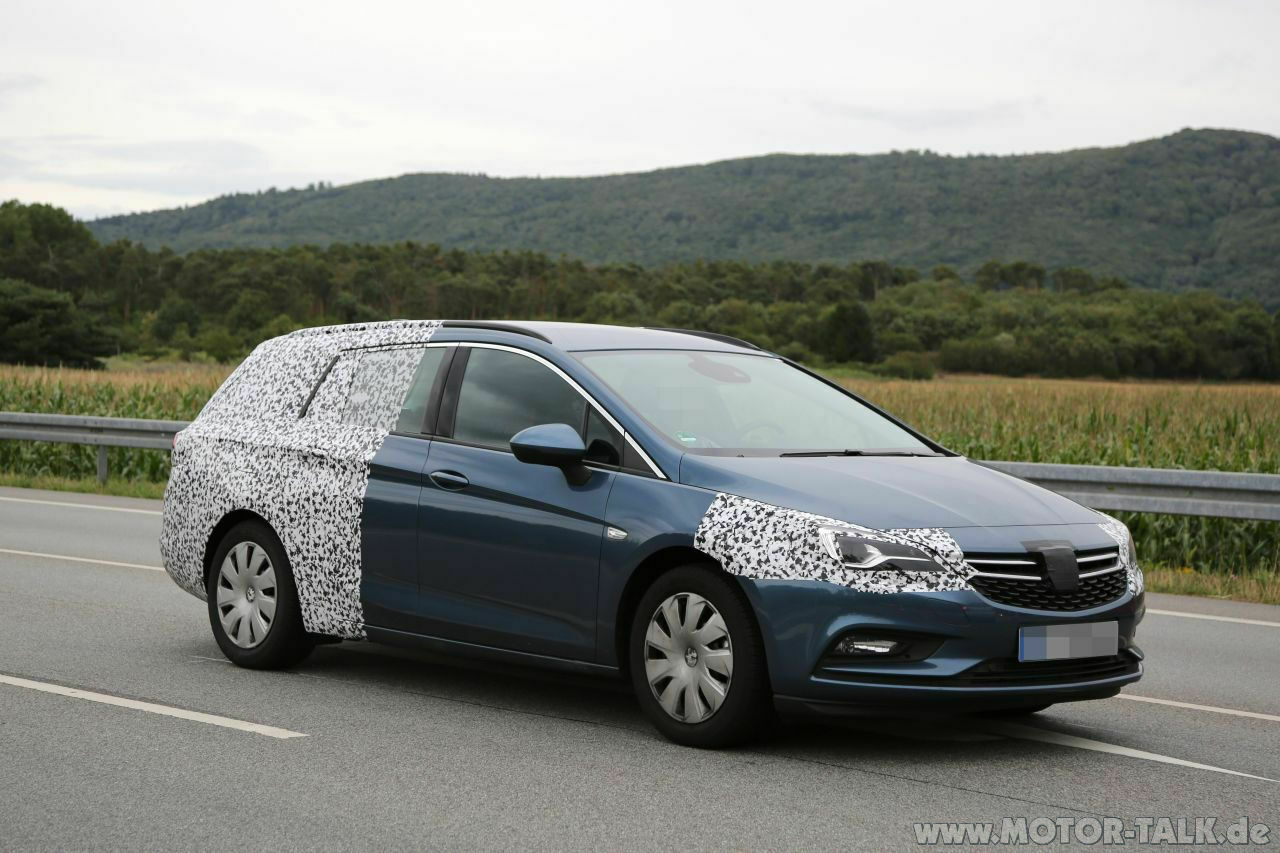 Opel Astra K Sports Tourer Erlkönig