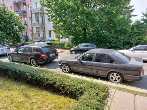 ... mal beide vor der Tür...