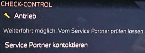 Fehlermeldung