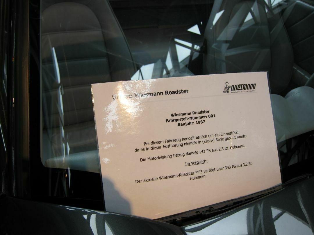 Ur Wiesmann Prototyp