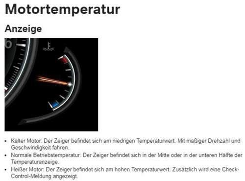Motortemperatur