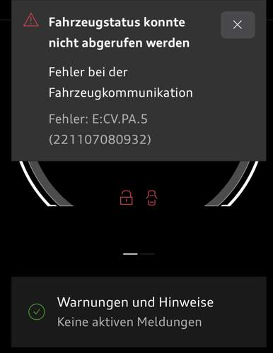 Seit drei Wochen keine Kommunikation!