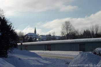 Blick auf die Kirche