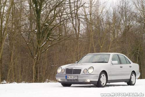E290Turbodiesel im Schnee