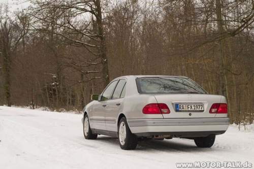 E290Turbodiesel im Schnee