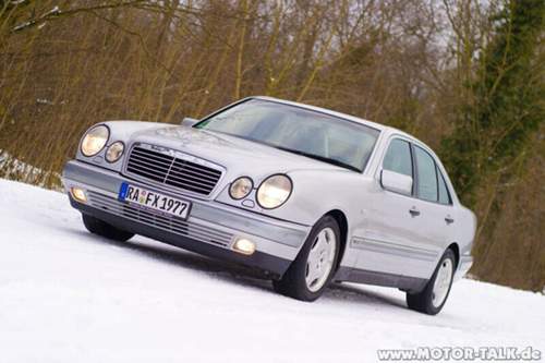 E290Turbodiesel im Schnee