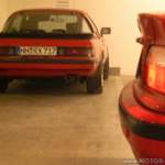Eine blitzsaubere Garage ist das