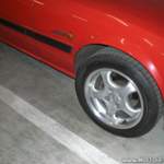 In 205/50r15H auf dem RX-7FB