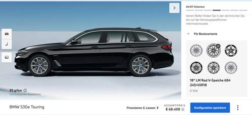 Reife, bmw