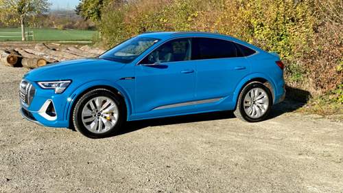 So sehen die Räder auf dem E-Tron S aus