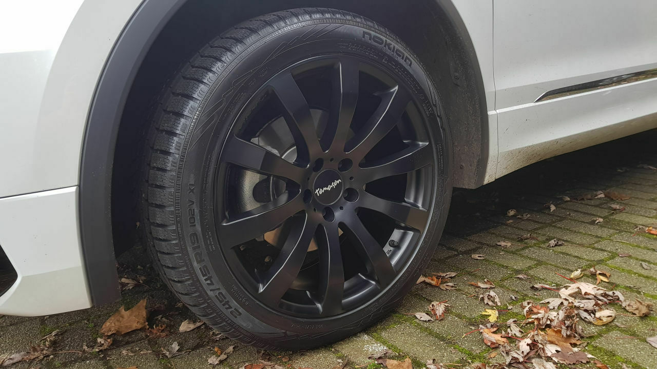 Winterräder auf dem Tiguan
