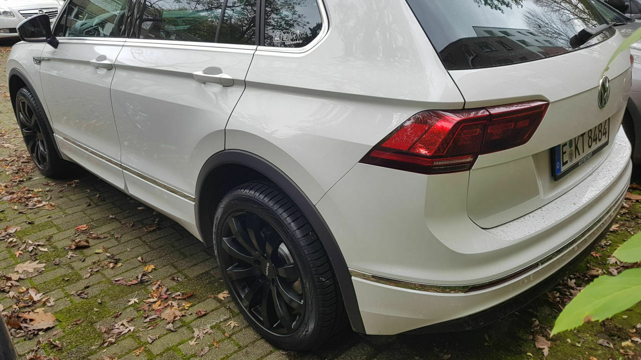 Winterräder auf dem Tiguan