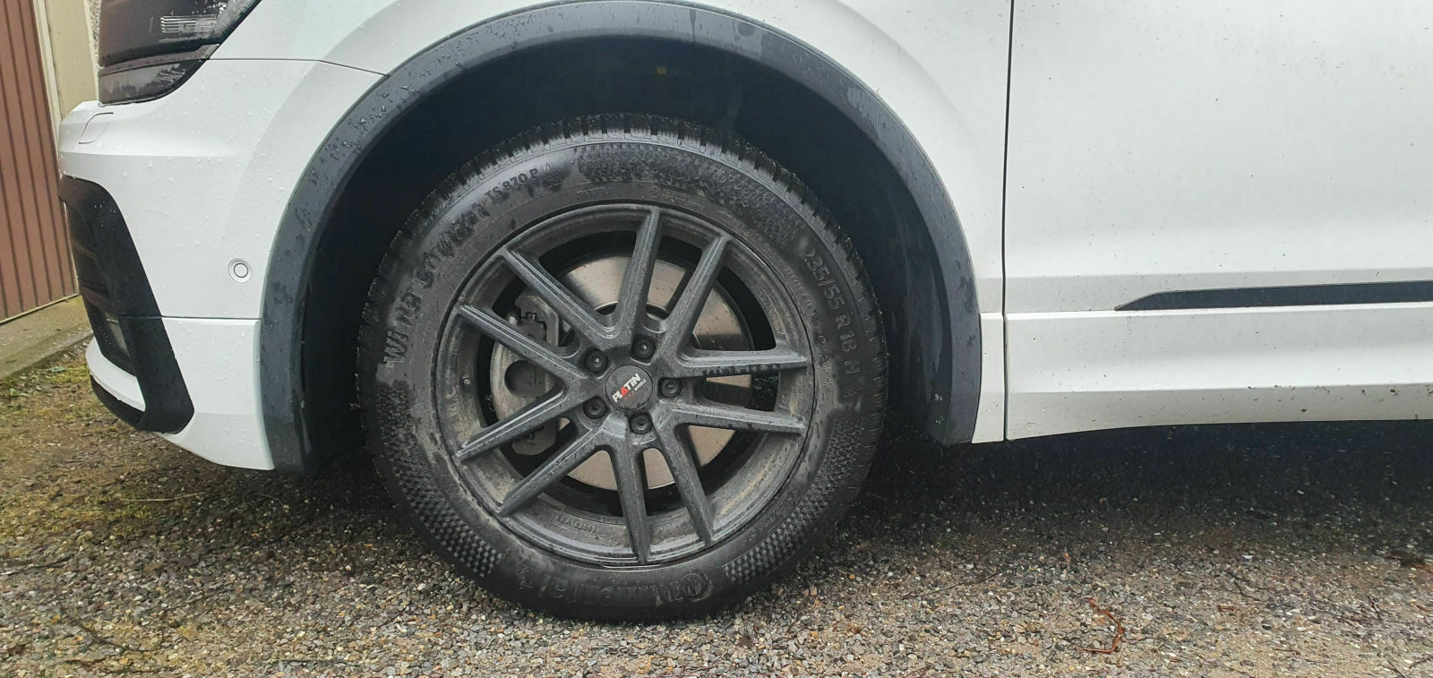 Winterräder auf dem Tiguan