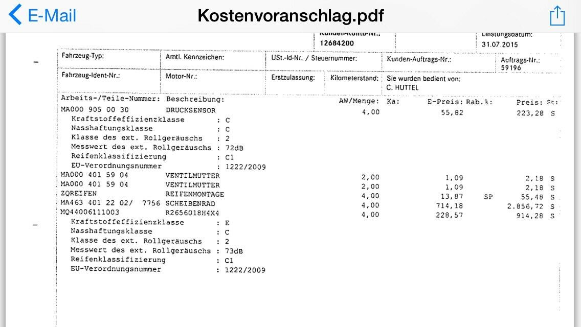 Winterräder für den neuen G mit ET 43, was wird aus den alten Felgen ET 63?