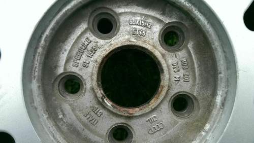 Original 15 Zoll Alufelgen
