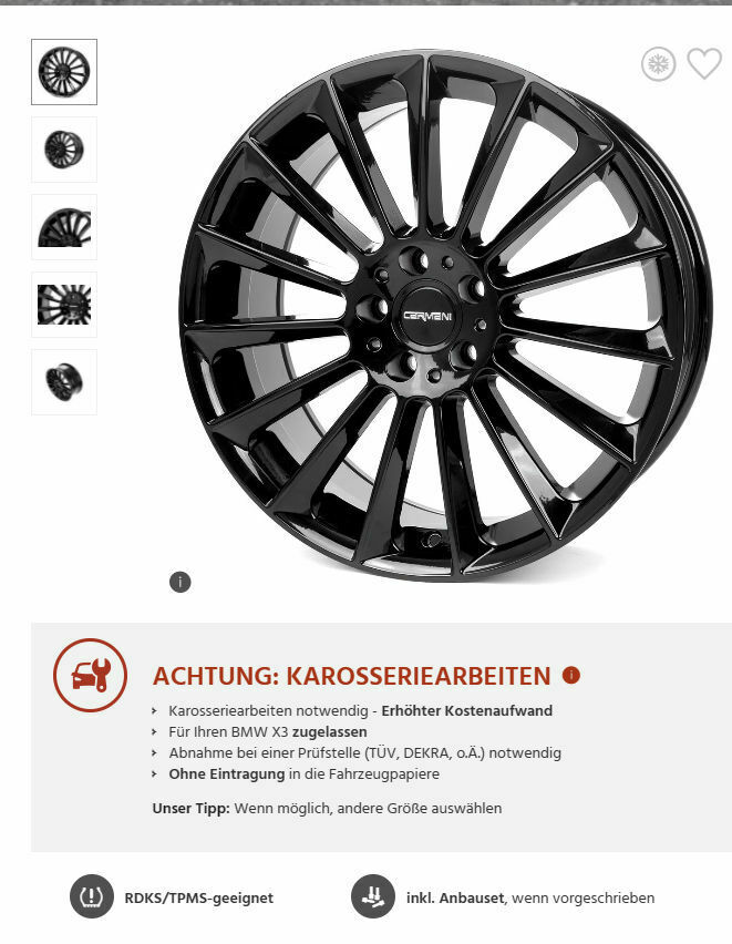 Winterreifen/Räder schon bestellt?