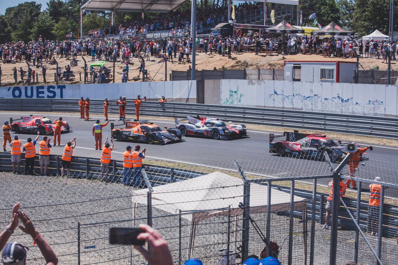Knapp 260.000 Zuschauer besuchten das 24-Stunden-Rennen von Le Mans 2017