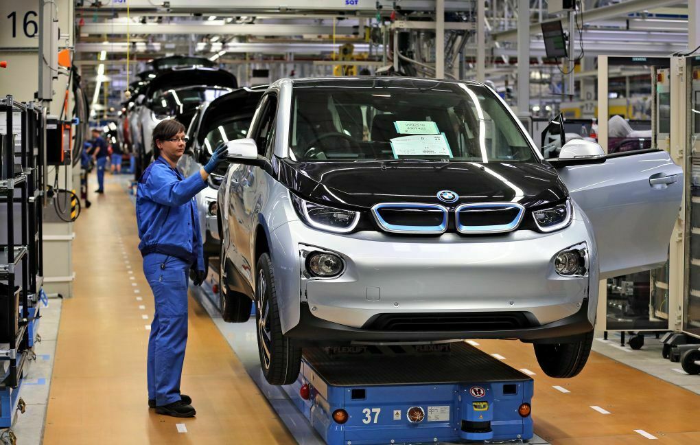 Die BMW-Produktion in Leipzig - laut BMW läuft hier alles nach Plan