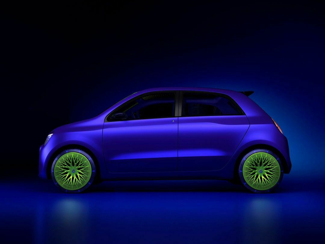 Renault Twin'Z Concept: Aerodynamisch optimierte 18-Zoll-Räder. Groß für so einen Zwerg.