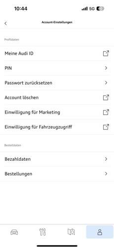 Pin in der App ändern