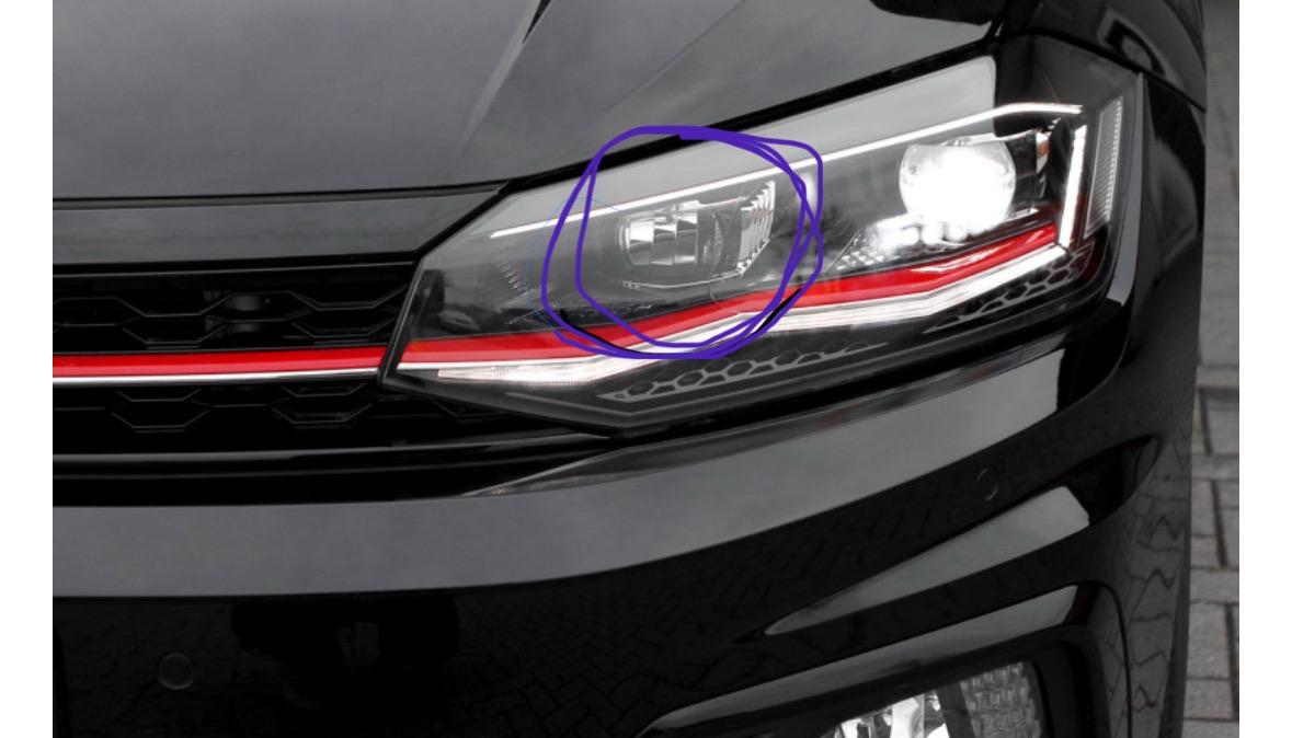 Wofür ist das „Ding“ neben dem Abblendlicht?