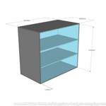 Sketchupzeichnung mit Maßen