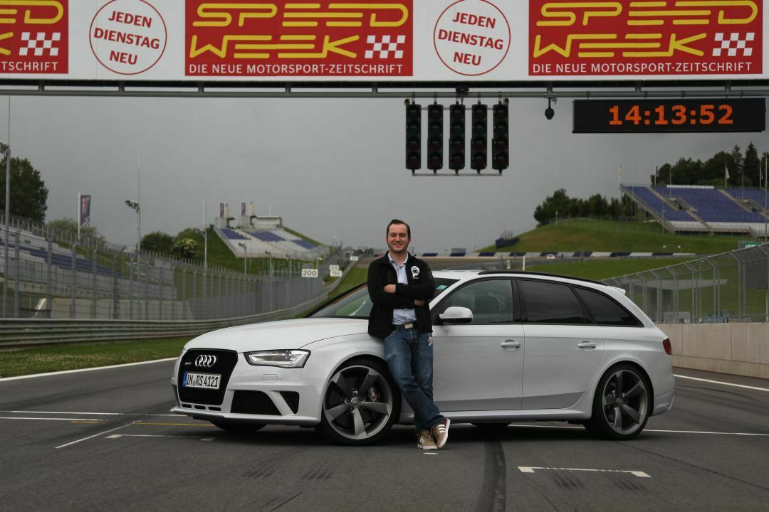 Hier fühlen sich der RS4 und ich wohl