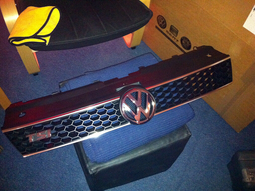 Womit rote Leisten des GTI-Grills verchromen?